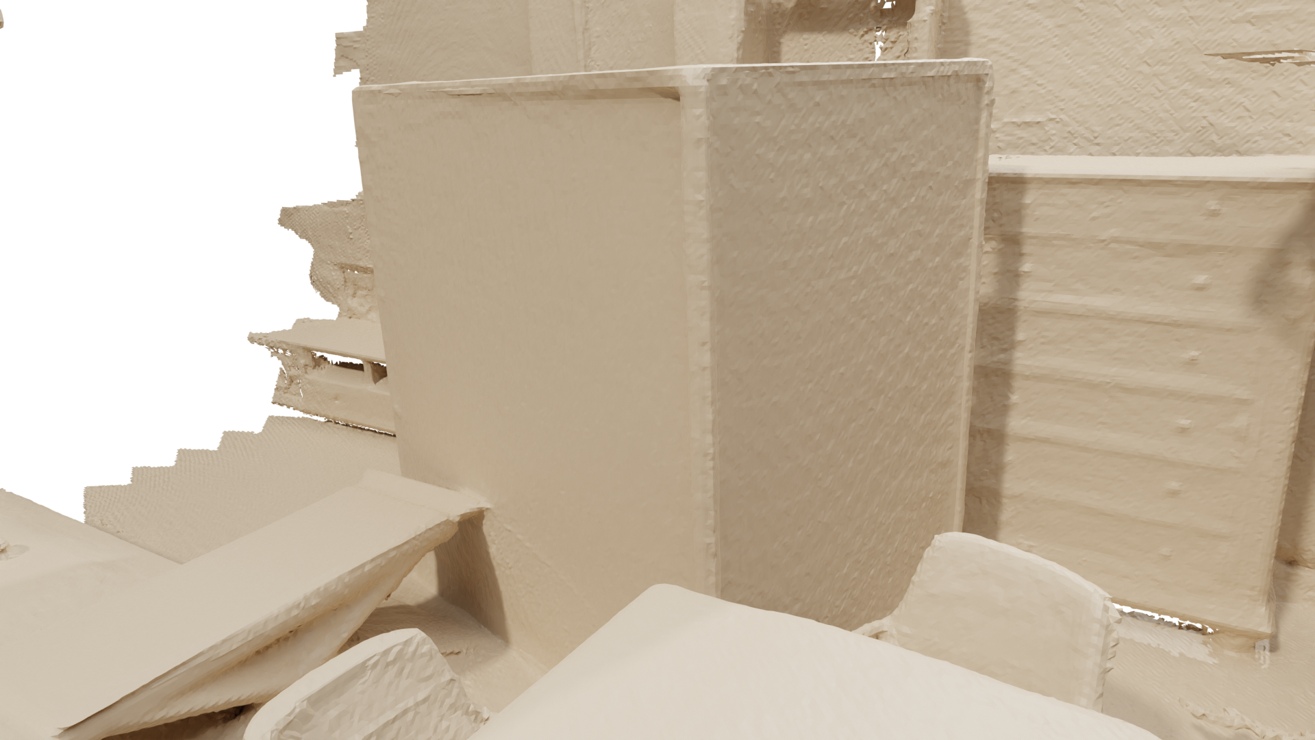 GLINT surface reconstruction mesh for scene 1.